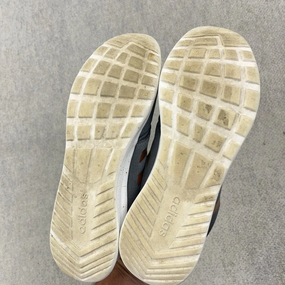 Adidas Women's QT Racer 2.0 Running Lightweight Sneaker Grey Gold Size 9.5